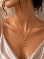 Golden Coil Necklace