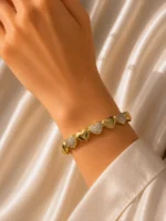 Golden Heart Bracelet