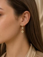 Flora Drop Earrings