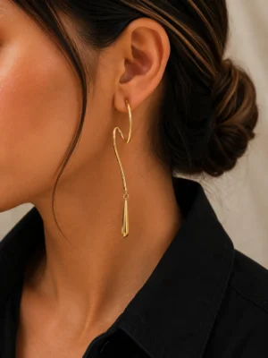Sculpt Drop Earrings