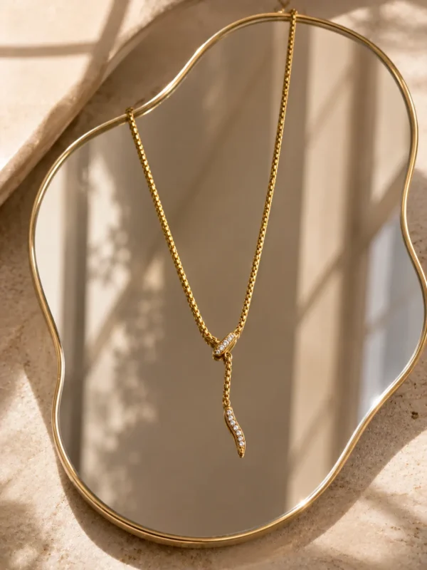 Golden Coil Necklace