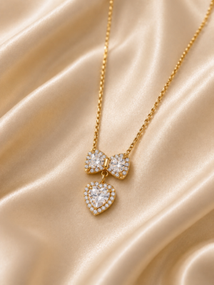 Valentina Bow Necklace