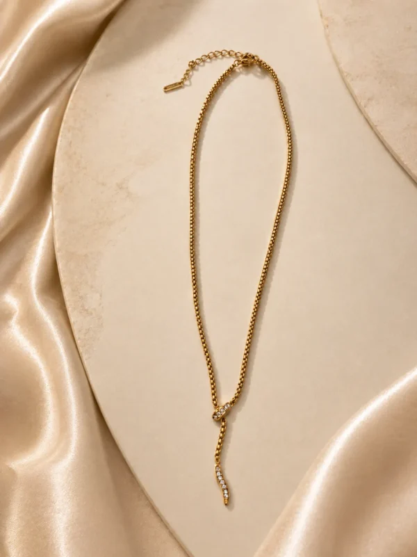 Golden Coil Necklace