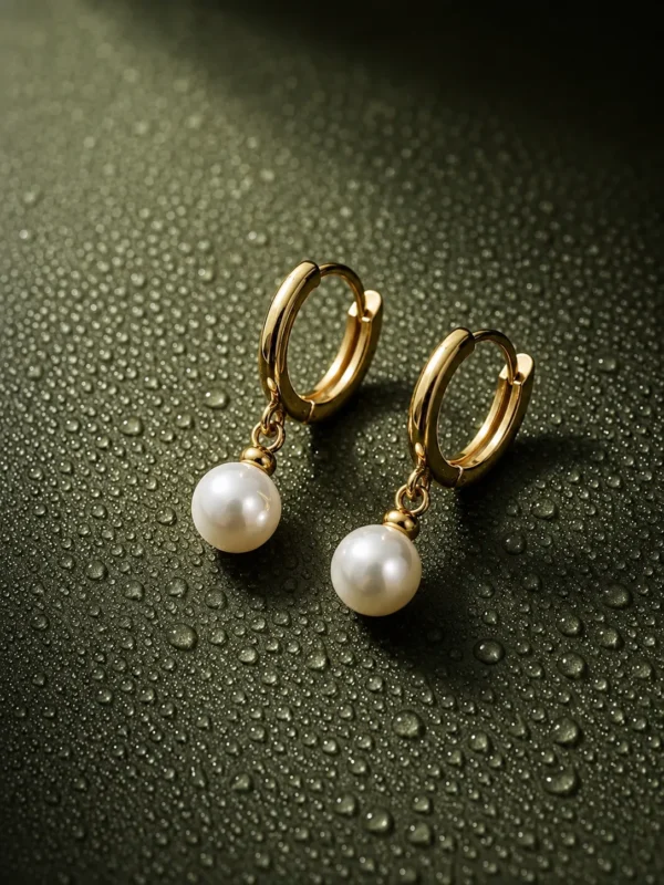 Luna Pearl Drop Earrings