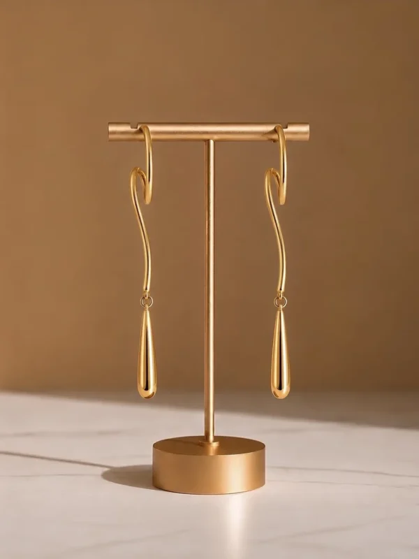 Sculpt Drop Earrings