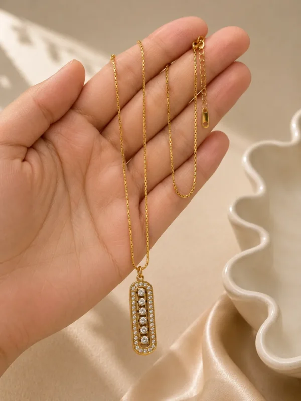 Starlight Bar Necklace