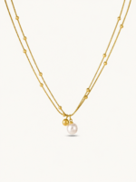Luna Pearl Layered Necklace
