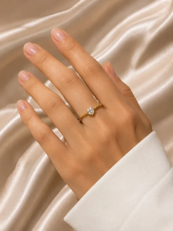 Amour Heart Ring