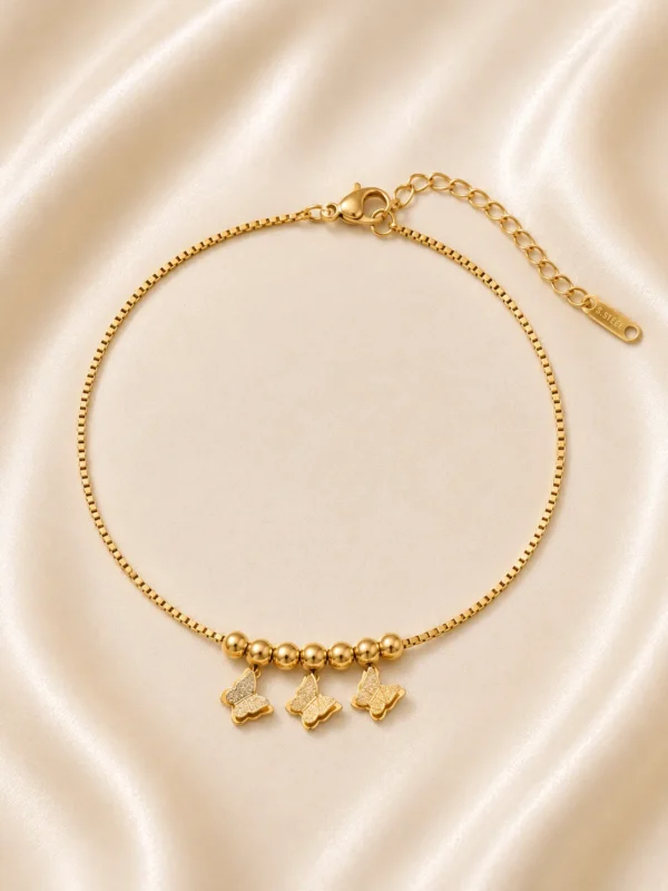 Flutter Charm Anklet