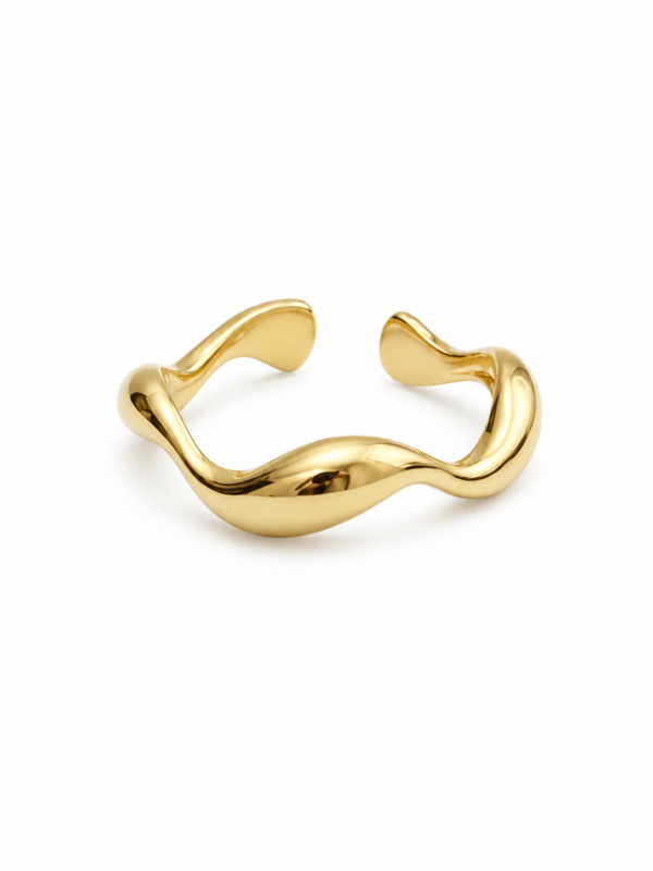 Sculpt Wave Ring