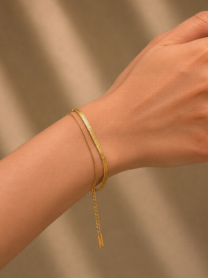 Snake Charm Layered Bracelet