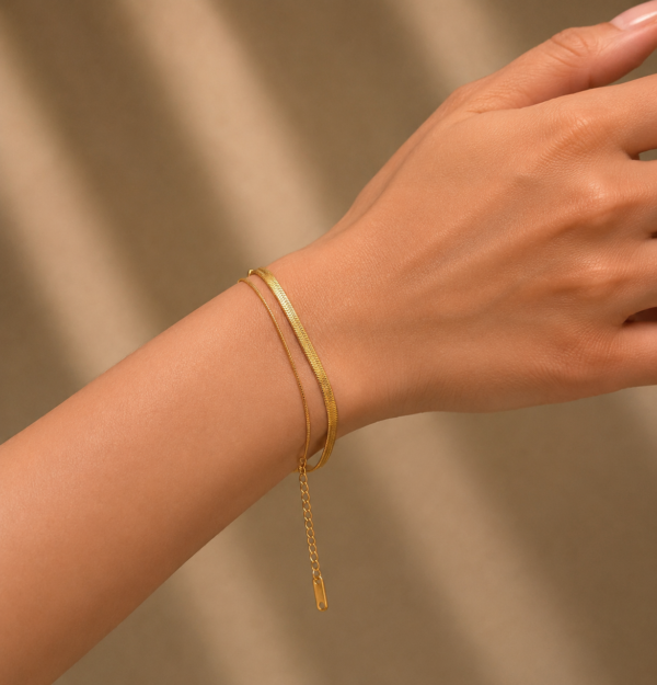Snake Charm Layered Bracelet