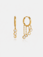 Crystal Waterfall Earrings