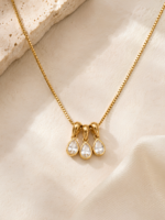 Trinity Drop Necklace