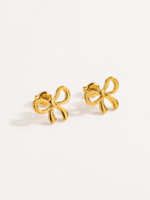 Grace Bow Stud Earrings