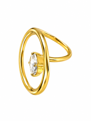 Marquise Loop Ring