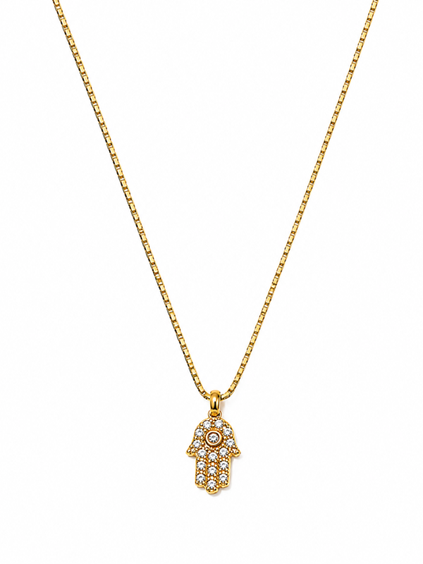 Guardian Hamsa Hand Necklace