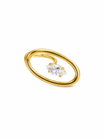 Marquise Loop Ring