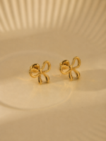 Grace Bow Stud Earrings
