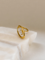 Marquise Loop Ring